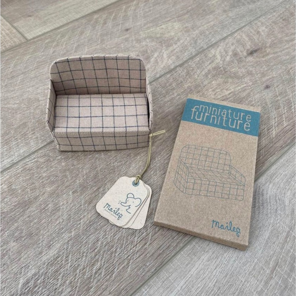 NEW Maileg Mouse Couch - Retired